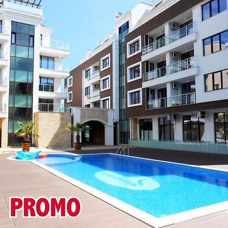 Apartments Stamopolu Lux With Pool View Primorsko Exterior foto