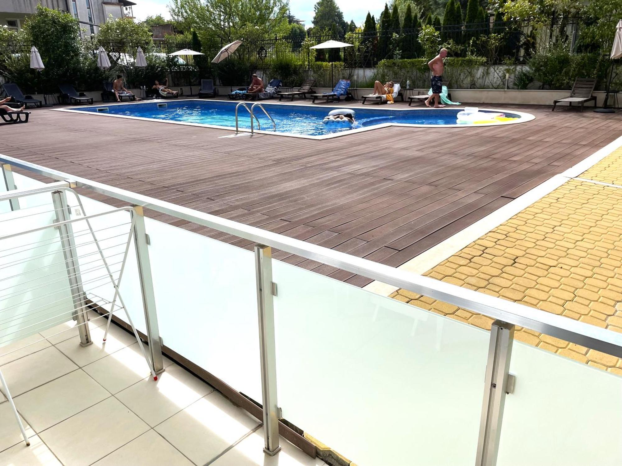 Apartments Stamopolu Lux With Pool View Primorsko Exterior foto